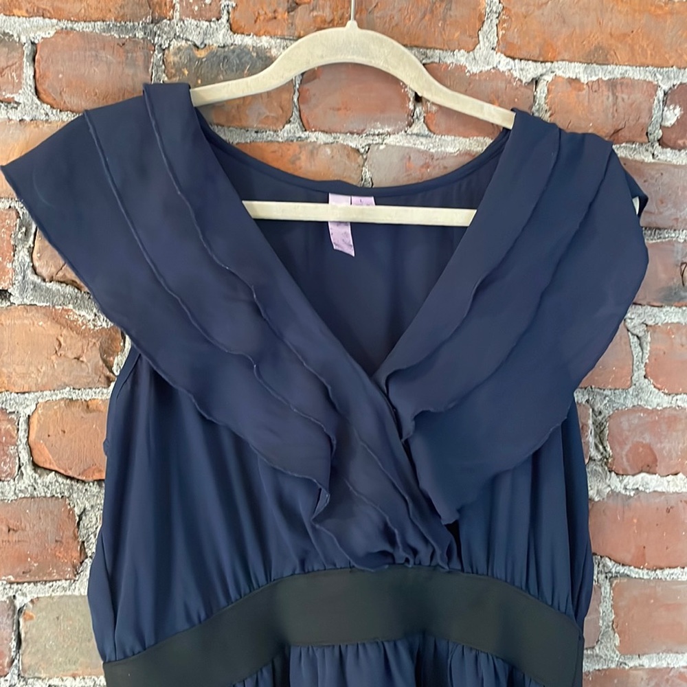 Cute navy mini dress